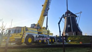 2026 - Molen Hermien montage van de nieuwe Roeden